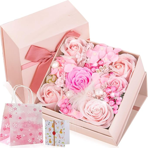 Amazon 母の日お花 第3位 ソープフラワー 豪華ギフトBOX入りの商品画像