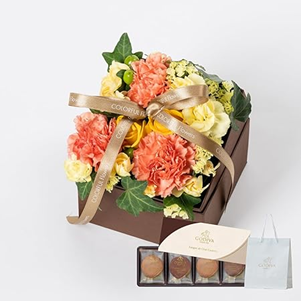 Amazon 母の日お花 第6位 フラワーフォトフレーム(プリザーブド入り)の商品画像