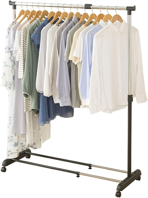 Amazon新生活セール 第7位　伸縮式ハンガーラックの商品画像