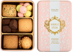 アマゾン ホワイトデー 人気ランキング5位　高級クッキー缶入りの商品画像