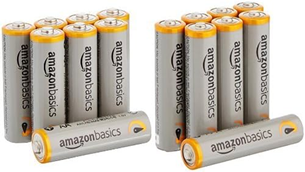 日用品まとめ買い Amazon ランキング第20位　Amazonベーシック アルカリ乾電池 単三・単四セットの商品画像