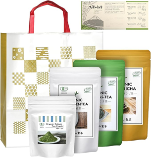 Amazon 敬老の日 プレゼントおすすめランキング 第4位　高級お茶・日本茶ギフトセットの商品名イメージ画像