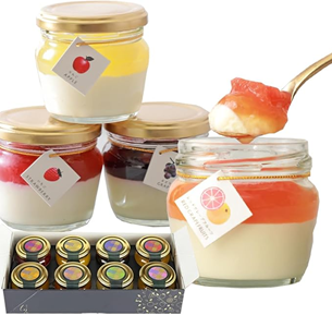 Amazon 敬老の日 プレゼントおすすめランキング 第6位　フルーツ・ゼリー・プリン詰め合わせの商品名イメージ画像